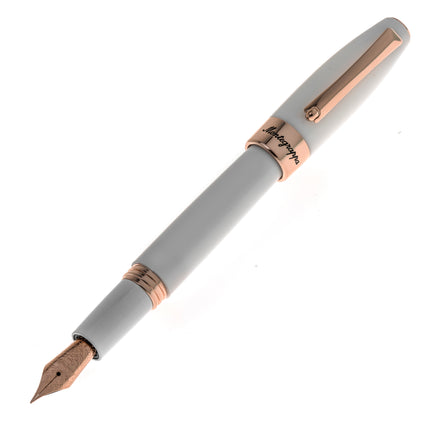 Montegrappa Fortuna SIlver Fountain Pen ,