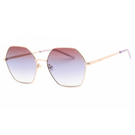 Hugo Boss Women's Sunglasses - Gold Copper Metal Geometric Frame | BOSS 1589/S 0DDB YU ,