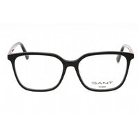 GANT Women's Eyeglasses - Shiny Black Plastic Square Full Rim Frame | GA4150 001 ,