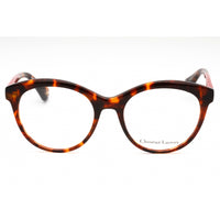 Christian Lacroix Women's Eyeglasses - Red Havana Plastic Round Frame | CL1118 124 ,