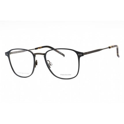 Tommy Hilfiger Men's Eyeglasses - Matte Blue Metal Square Frame | TH 2028 0FLL 00 ,