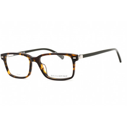 Banana Republic Men's Eyeglasses - Havana Plastic Rectangular Frame | BR 112 0086 00 ,