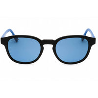 Lacoste Unisex Sunglasses - Matte Black Round Plastic Full Rim Frame | L968SX 002 ,