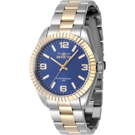 Invicta Women's Watch - Specialty Quartz Blue Dial Two Tone Steel Bracelet | 47471 ,