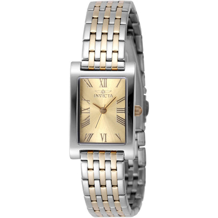Invicta Women's Watch - Angel Quartz Gold Brass Dial Two Tone Steel Bracelet | 48144 ,