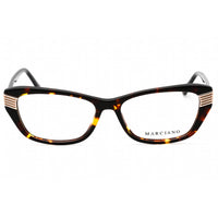Guess By Marciano Women's Eyeglasses - Dark Havana Acetate Cat Eye Frame | GM0385 052 ,