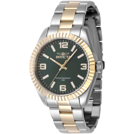 Invicta Women's Quartz Watch - Specialty Green Dial Two Tone Bracelet | 47470 ,