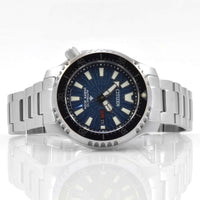 Citizen Men's Watch - Promaster Date Display Blue Dial Silver Bracelet | NY0136-52L ,