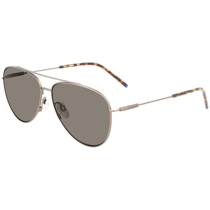 Zeiss Men's Sunglasses - Grey Lens Satin Gunmetal Titanium | ZS22107SP 071 ,