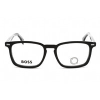 Hugo Boss Men's Eyeglasses - Clear Lens Black Rectangular Frame | BOSS 1368 0807 00 ,