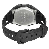 Casio Men's Runner Sports 60-Lap Grey Dial Black Rubber Strap Digital Alarm Watch | STR300C-1 ,