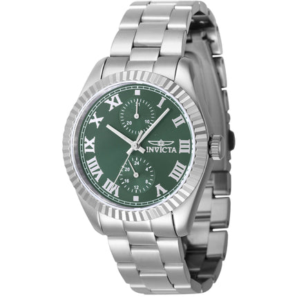 Invicta Women's Watch - Specialty Quartz Green Dial Stainless Steel Bracelet | 47436 ,