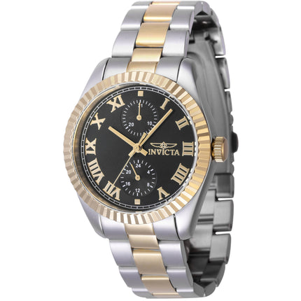 Invicta Women's Watch - Specialty Quartz Black Dial Two Tone Bracelet | 47439 ,