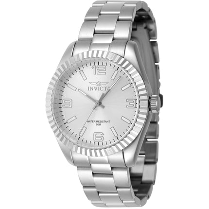 Invicta Women's Quartz Watch - Specialty Silver Tone Dial Steel Bracelet | 47464 ,