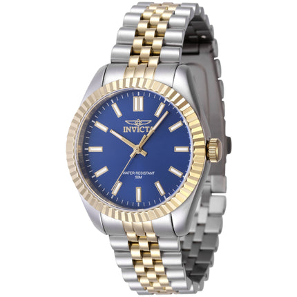 Invicta Women's Quartz Watch - Specialty Blue Dial Two Tone Bracelet | 47502 ,