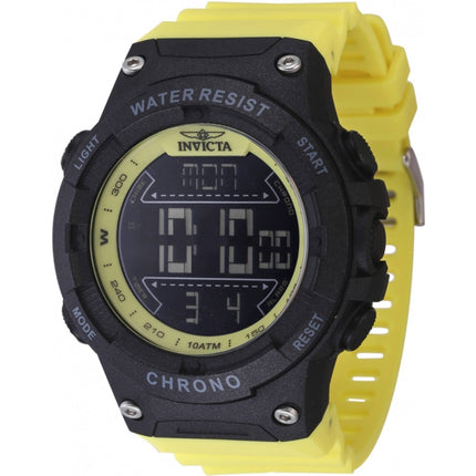 Invicta Men's Watch - Invicta Racing Digital Dial Yellow Polyurethane Strap | 47527 ,