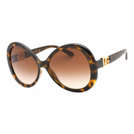 Dolce & Gabbana Women's Sunglasses - Havana Butterfly Plastic Frame | 0DG6194U 502/13 ,