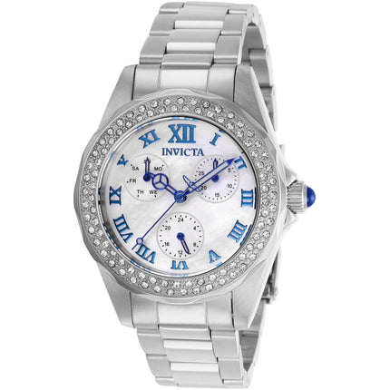 Invicta Women's Quartz Watch - Angel White Mother of Pearl Dial Bracelet | 28436 ,