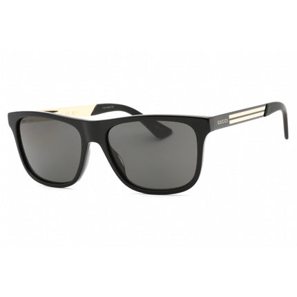 Gucci Men's Sunglasses - Black Acetate/Metal Square Shape Full Rim Frame | GG0687S 002 ,