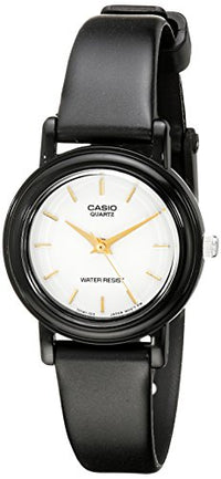 Casio Women's Classic Casual White Dial Black Resin Strap Watch | LQ139E-7A ,