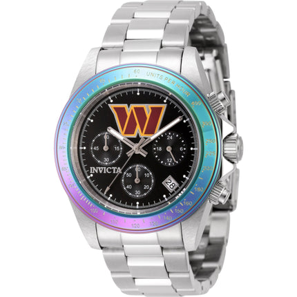 Invicta Men's Watch - NFL Washington Commanders Chronograph Black Dial Dive | 44985 ,