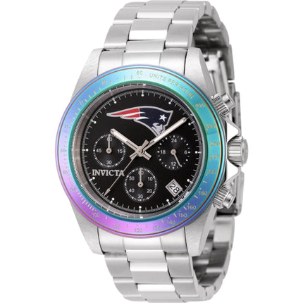 Invicta Men's Watch - NFL New England Patriots Chronograph Steel Bracelet | 44989 ,