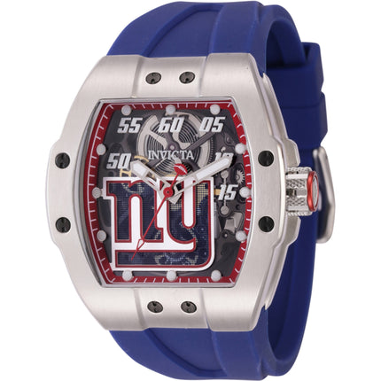 Invicta Men's Watch - NFL New York Giants Automatic Blue Silicone Rubber Strap | 45060 ,