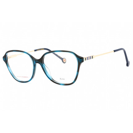 Carolina Herrera Women's Eyeglasses - Blue Havana Plastic Butterfly | HER 0117 0JBW ,