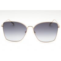 Longchamp Women's Sunglasses - Gold Metal Butterfly Shape Full Rim Frame | LO117S 722 ,