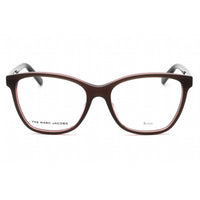 Marc Jacobs Women's Eyeglasses - Grey Burgundy Acetate Cat Eye | MARC 557 07QY 00 ,