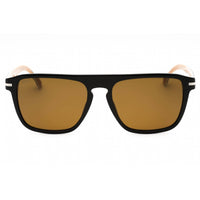 Hugo Boss Men's Sunglasses - Black Rectangular Full Rim Frame | BOSS 1599/S 0807 70 ,