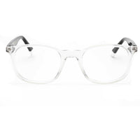 Polaroid Core Men's Eyeglasses - Crystal Plastic Rectangular Frame | PLD D424 0900 00 ,
