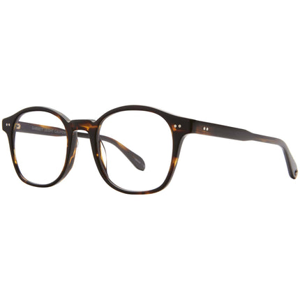 Garrett Leight Women's Eyeglasses - Coffee Tortoise Acetate Square Frame | RILEY COFT ,