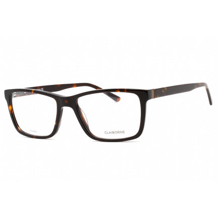 Liz Claiborne Men's Eyeglasses - Dark Havana Rectangular Frame | Cb 312XL 0086 00 ,