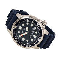 Citizen BN0151-09L Men's Promaster Professional Diver Dark Blue Dial Dark Blue Strap Dive Watch ,