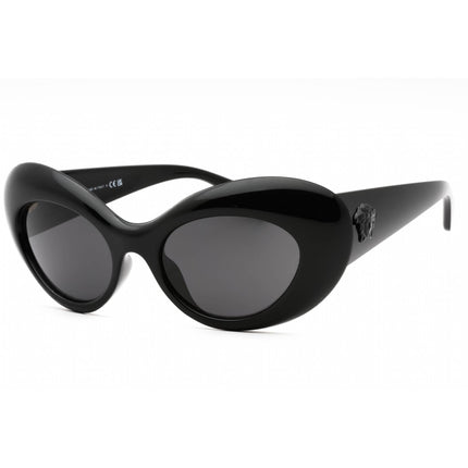 Versace Women's Sunglasses - Black Plastic Cat Eye Full Rim Frame | 0VE4456U GB1/87 ,