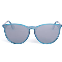 Technomarine Unisex Sunglasses - Polarized Blue TAC Lens Silver Frame | TMEW011-04 ,