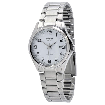 Casio Stainless steel Case Silver Band Watch | MTP-1183-7B ,