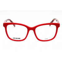 Moschino Love Women's Eyeglasses - Red Plastic Cat Eye Full Rim Frame | MOL585 0C9A 00 ,