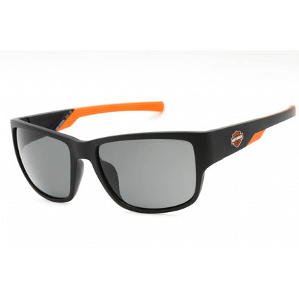 Harley Davidson Men's Sunglasses - Matte Black Plastic Full Rim Frame | HD0966X 02D ,