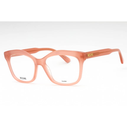 Moschino Women's Eyeglasses - Peach Acetate Cat Eye Shape Full Rim Frame | MOS606 733 ,