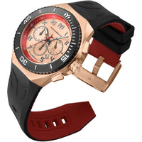 Technomarine Men's Watch - Manta Ocean Chronograph Red and Rose Gold Dial | TM-221047 ,