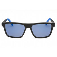 Lacoste Men's Sunglasses - Matte Black/Blue Rectangular Full Rim Frame | L998S 003 ,
