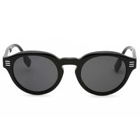 Burberry Men's Sunglasses - Black Plastic Round Shape Full Rim Frame | 0BE4404 300187 ,