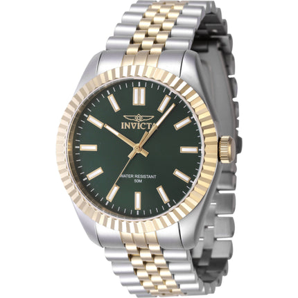 Invicta Men's Watch - Specialty Green Dial Two Tone Steel Bracelet Quartz | 47485 ,