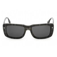 Burberry Women's Sunglasses - Grey Check Rectangular Plastic Frame | 0BE4376U 380487 ,