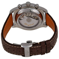 Longines Men's Watch - Master Moon Phase Silver Dial Brown Leather Strap | L27734783 ,