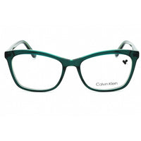 Calvin Klein Women's Eyeglasses - Crystal Emerald/Lime Cat Eye Frame | CK19529 361 ,