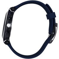 Swatch Women's Watch - Think Fun Blusparkles Blue Dial Silicone Strap Quartz | SUON134 ,