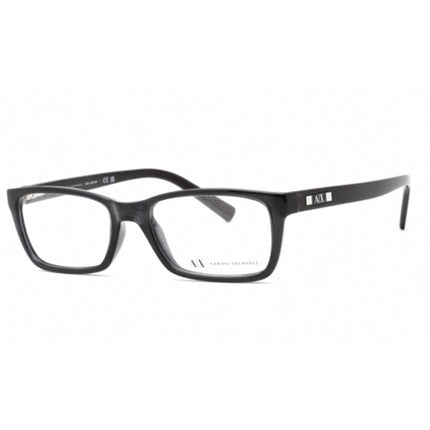 Armani Exchange Women's Eyeglasses - Black Rectangular Frame Clear Lens | AX3007 8005 ,